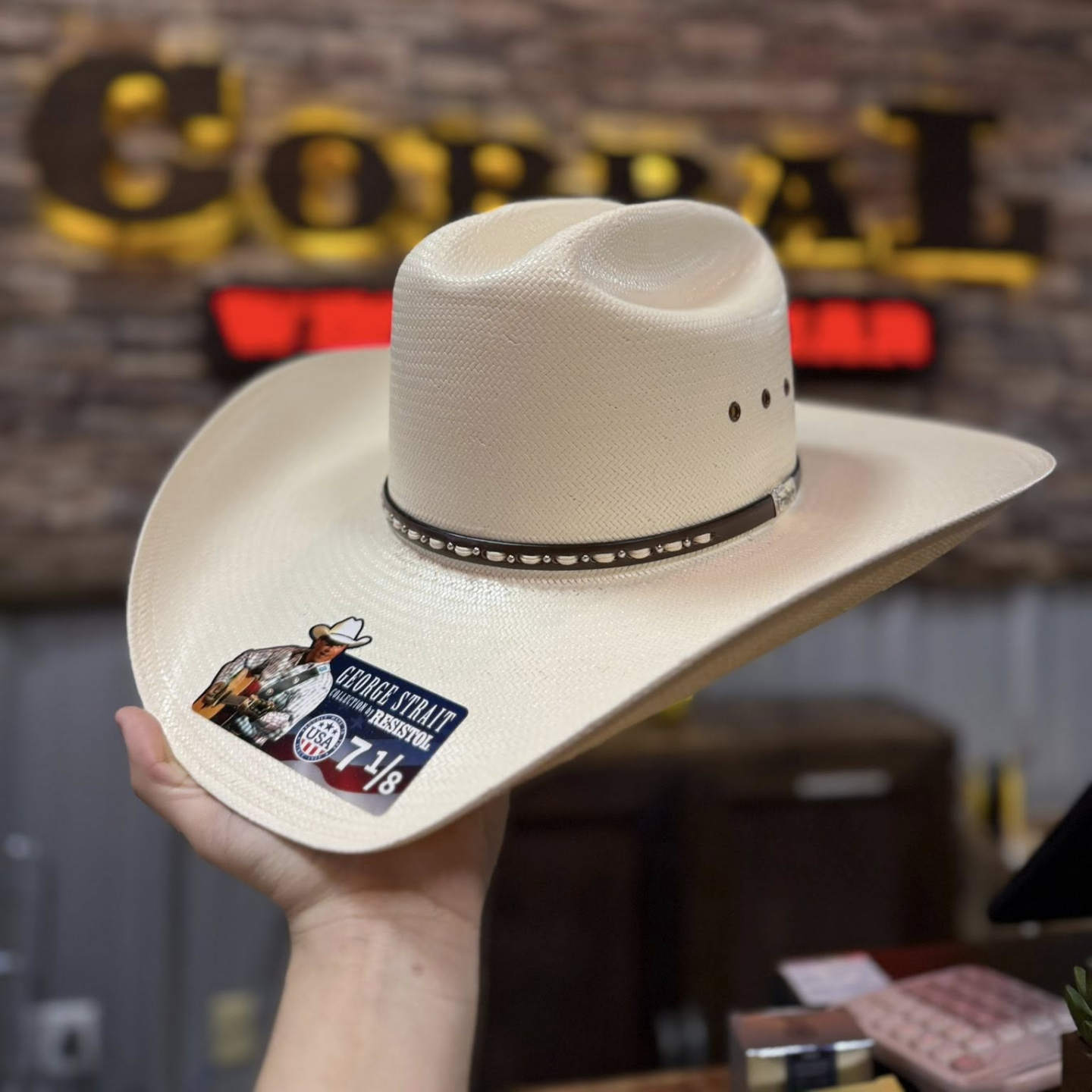 George Strait 20x Last Chance Cowboy Straw Hat