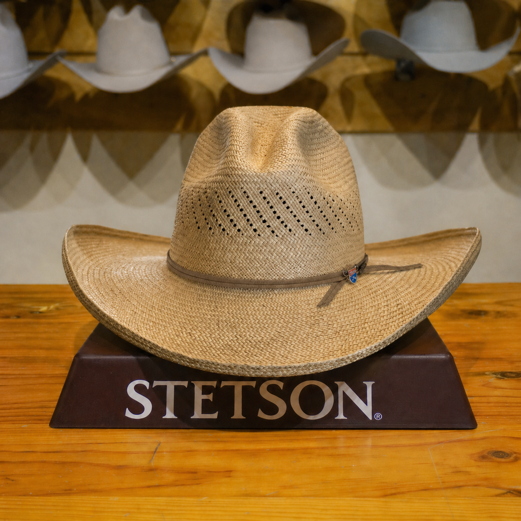 Stetson Palm Leaf Straw Hat