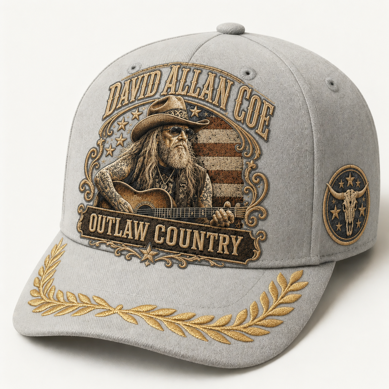 🏆Flash Sale 60% OFF -David Allan Coe Outlaw Country Legend Commemorative Cap