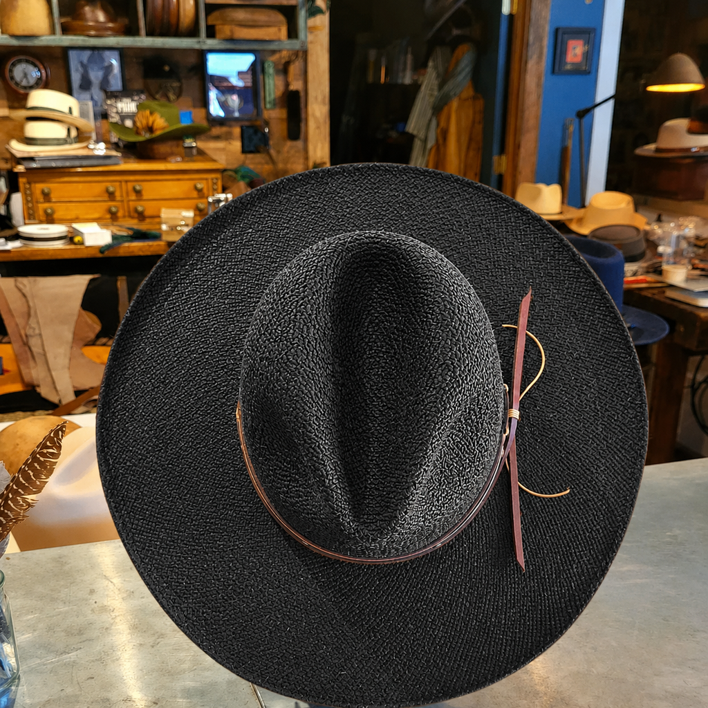 Handmade Vintage Montana Gus Straw Hat
