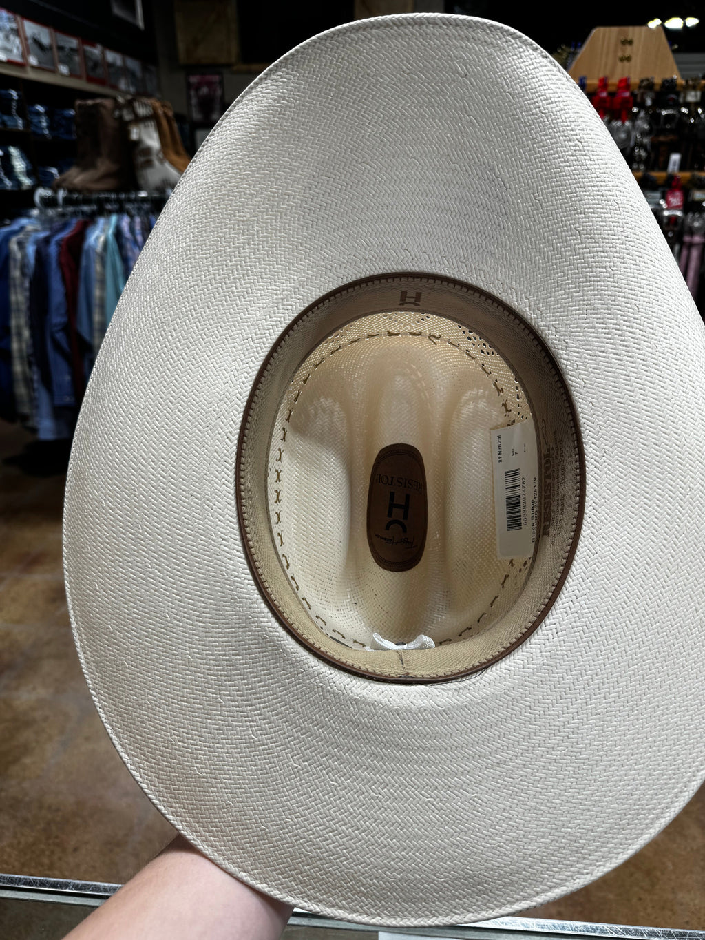 American Texas-company  Black Ridge Straw Hat