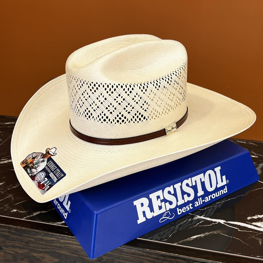 RES George Strait 20X Jaxon Cowboy Straw Hat