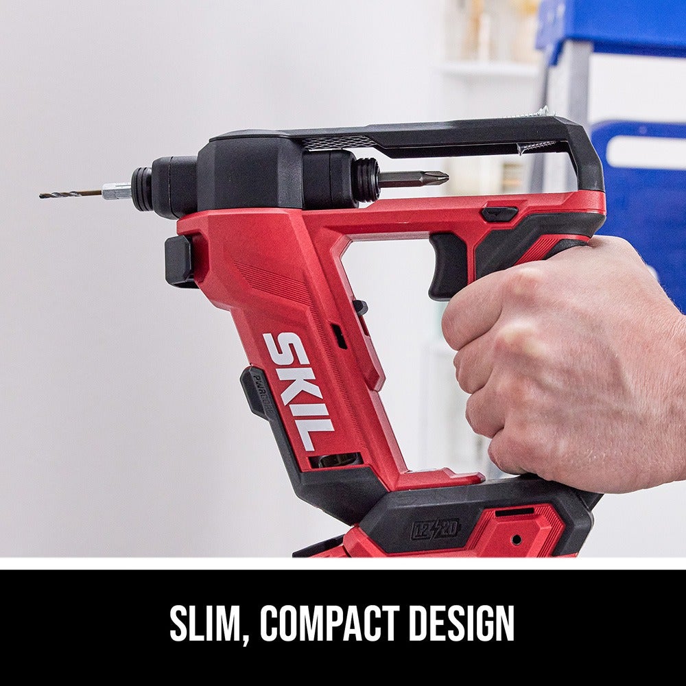 12V/20V Brushless Flip Drill, 12V Kit