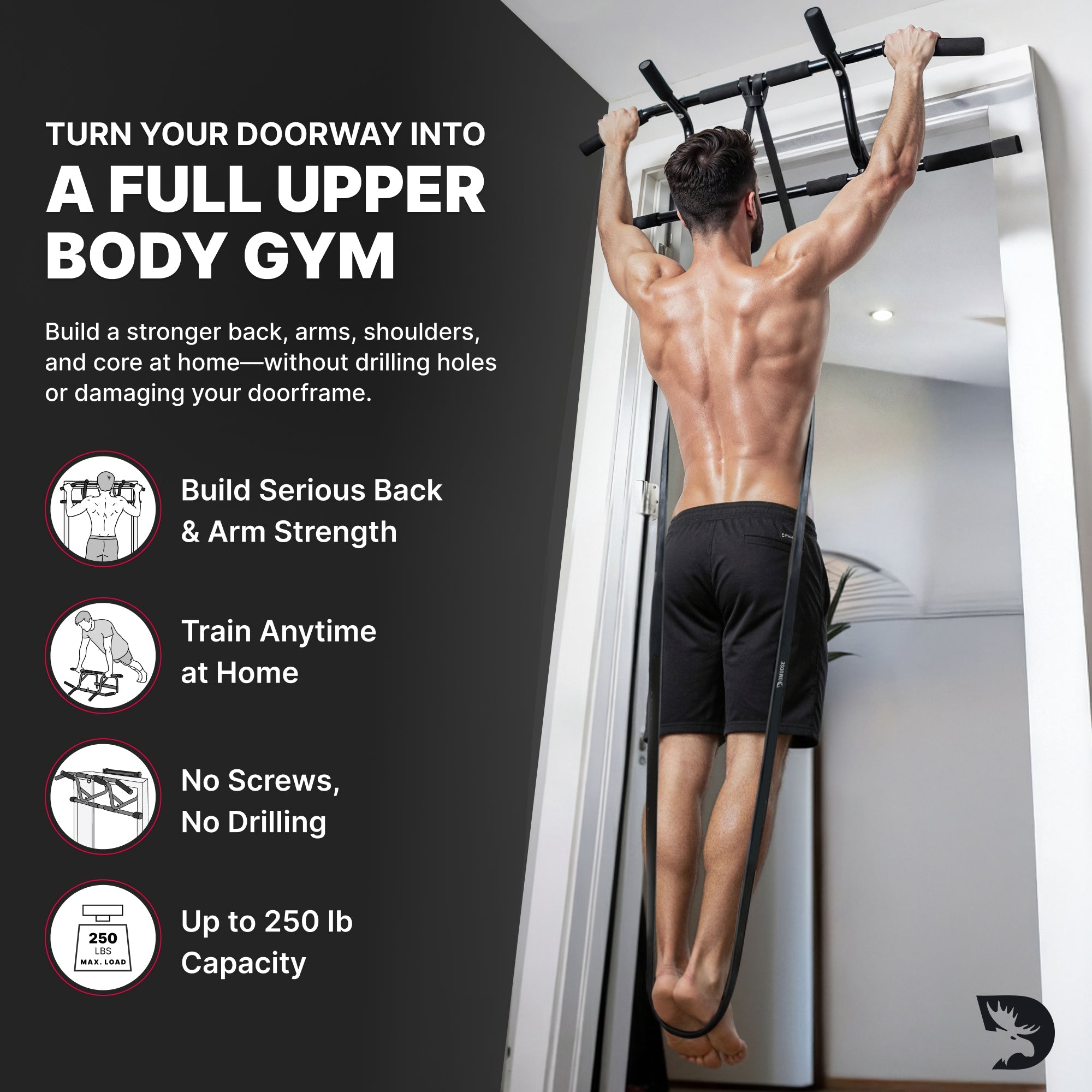 DMoose Doorway Pull Up Bar