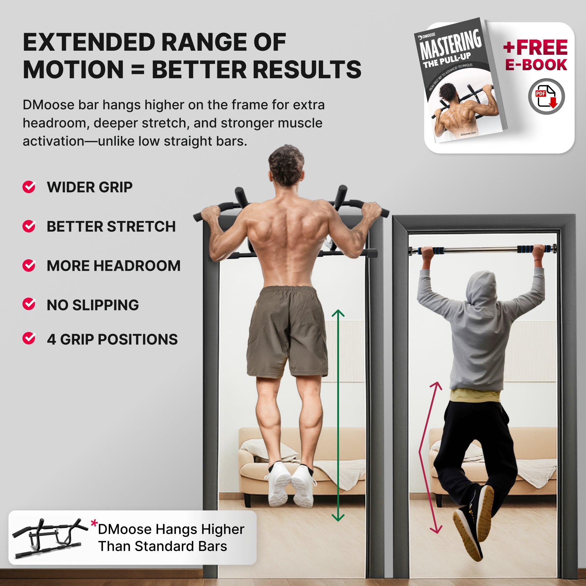 DMoose Doorway Pull Up Bar