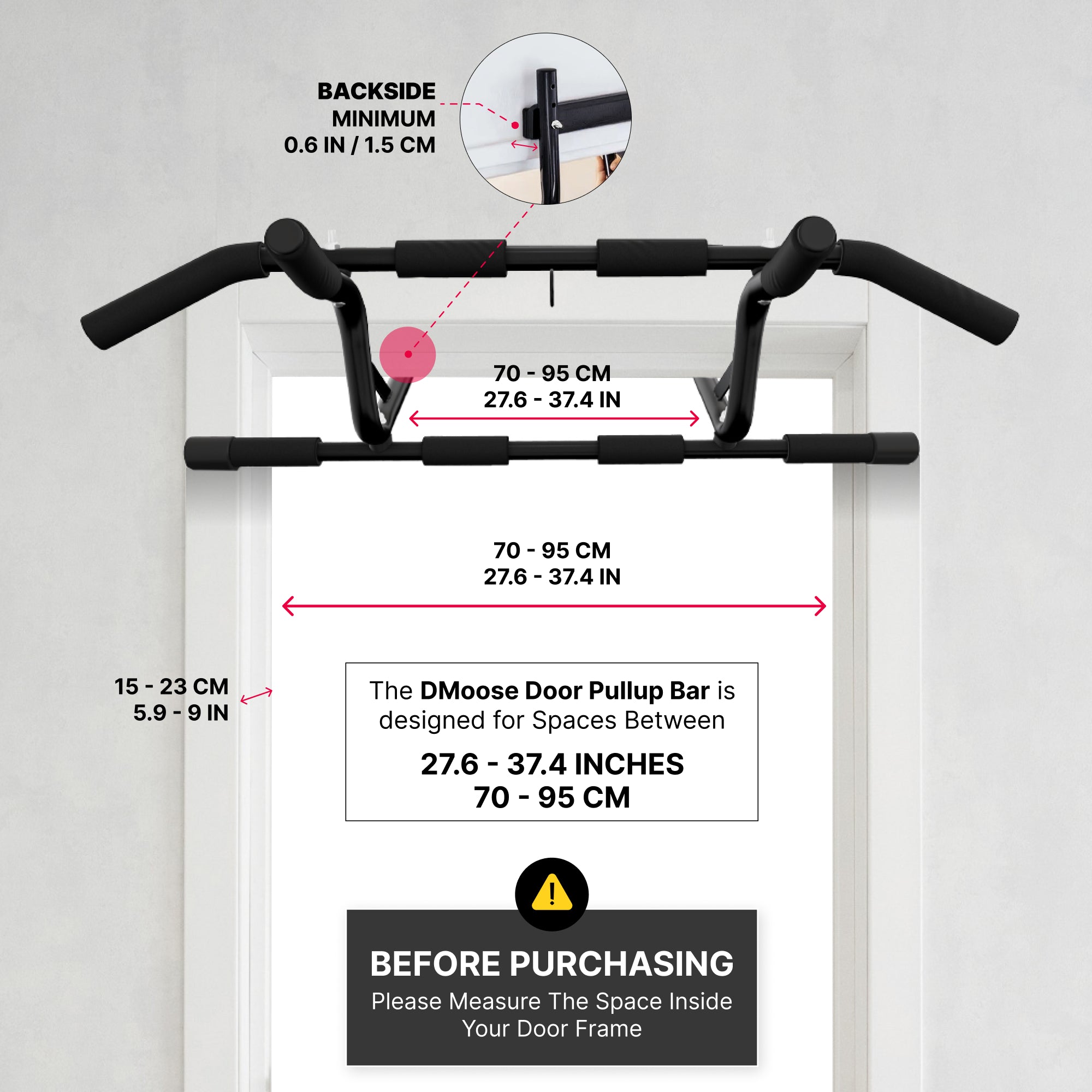 DMoose Doorway Pull Up Bar