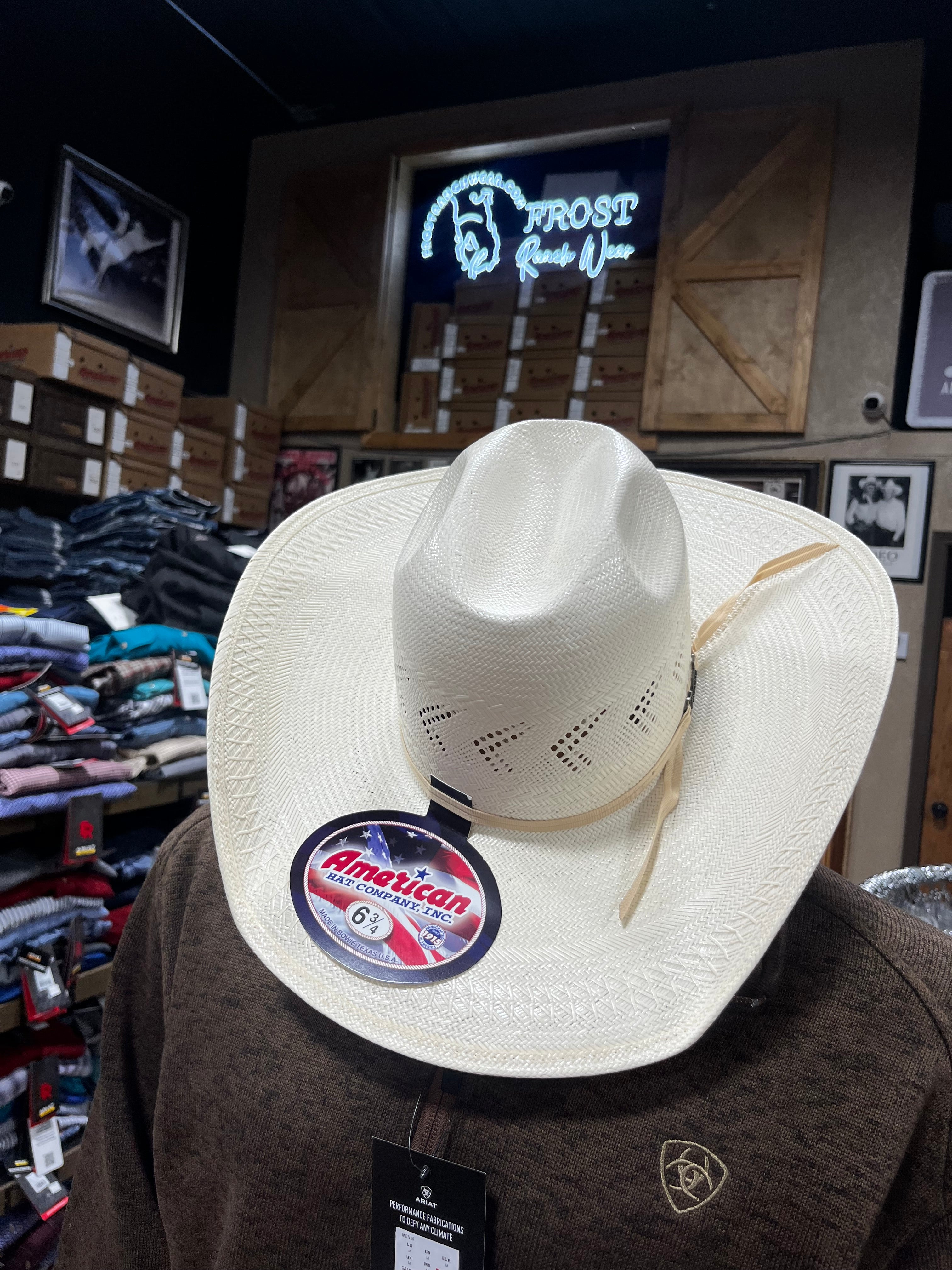 American Texas-company Straw Hat (JC4210)