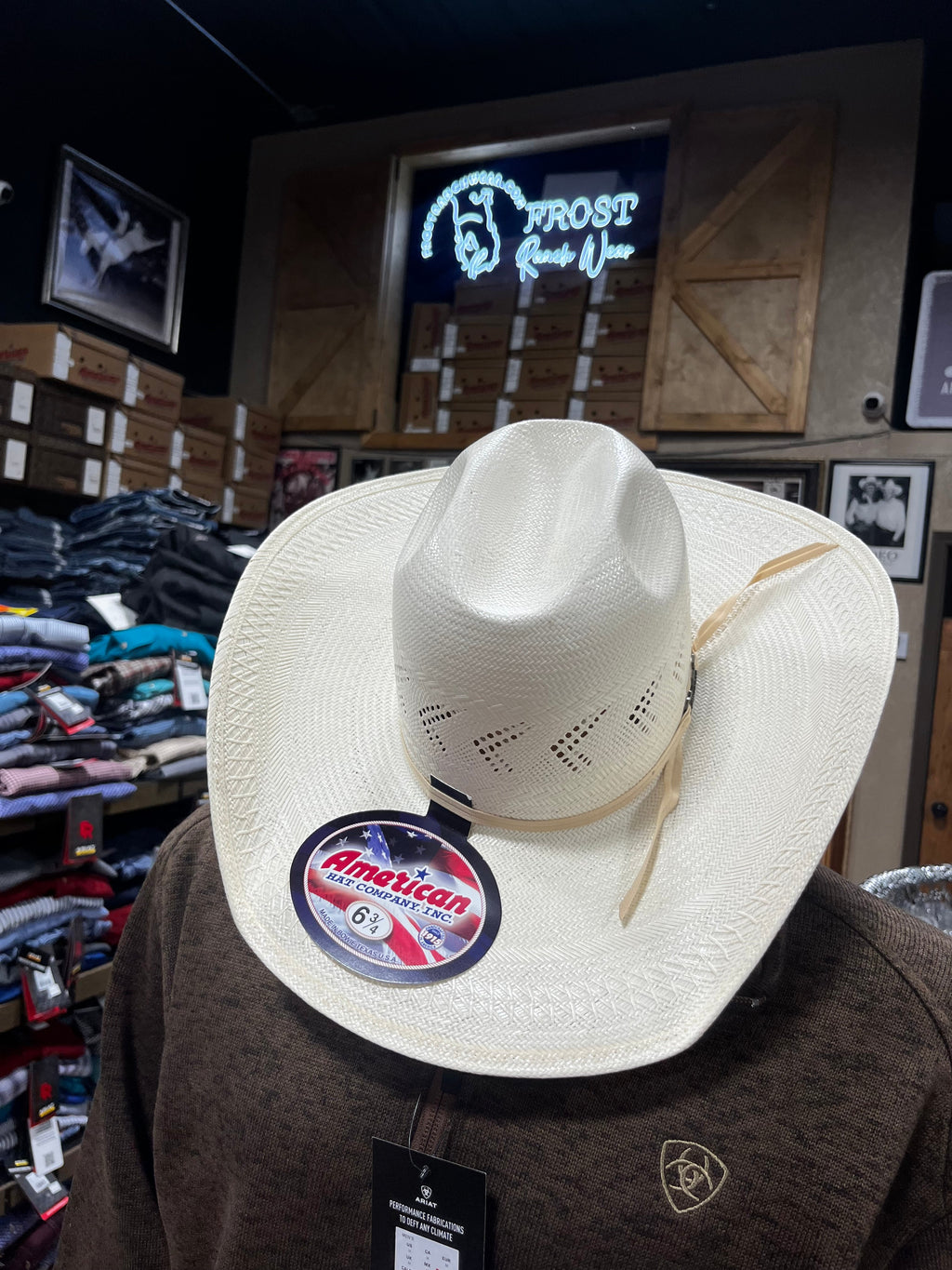 American Texas-company Straw Hat (JC4210)