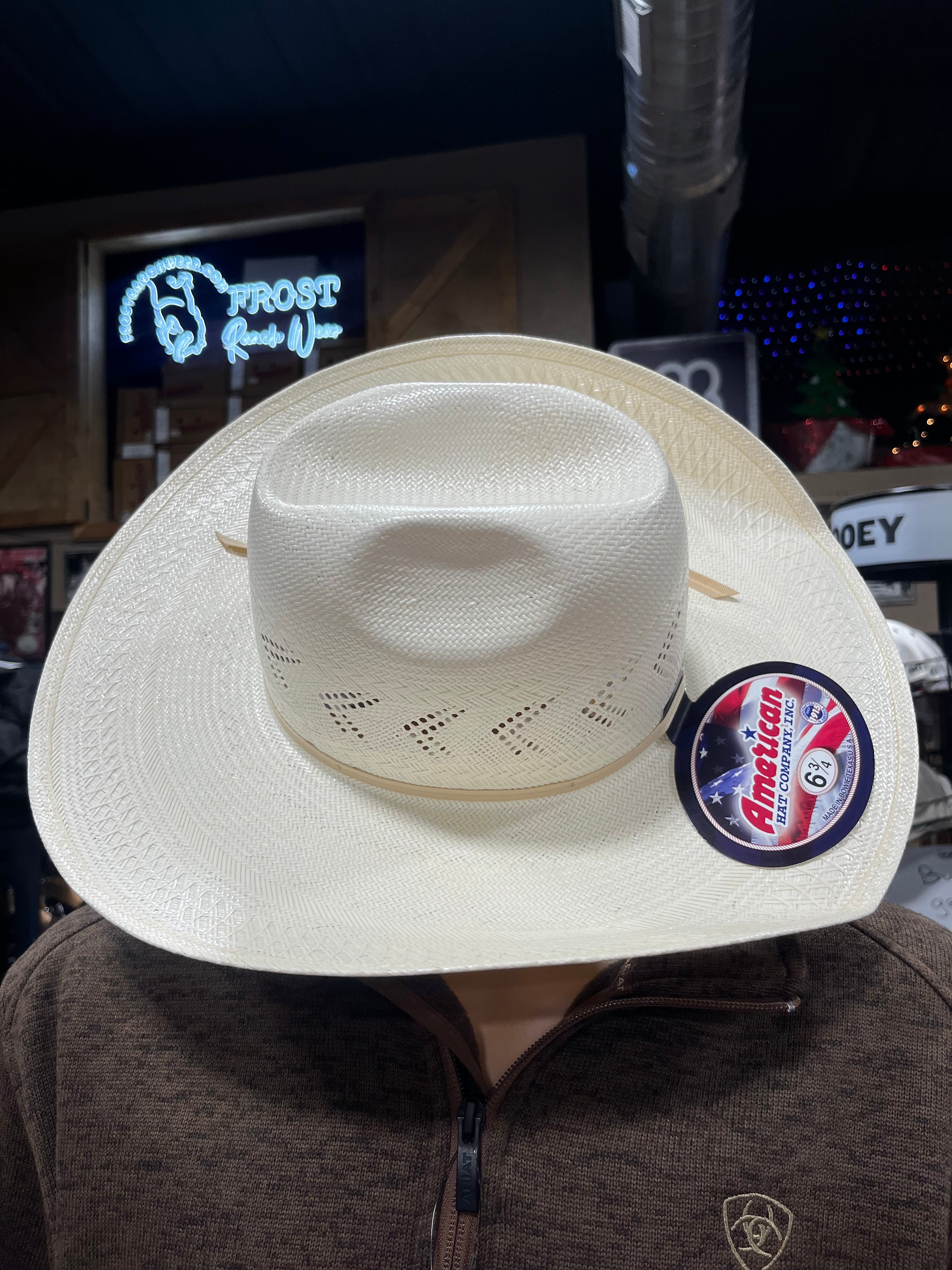 American Texas-company Straw Hat (JC4210)