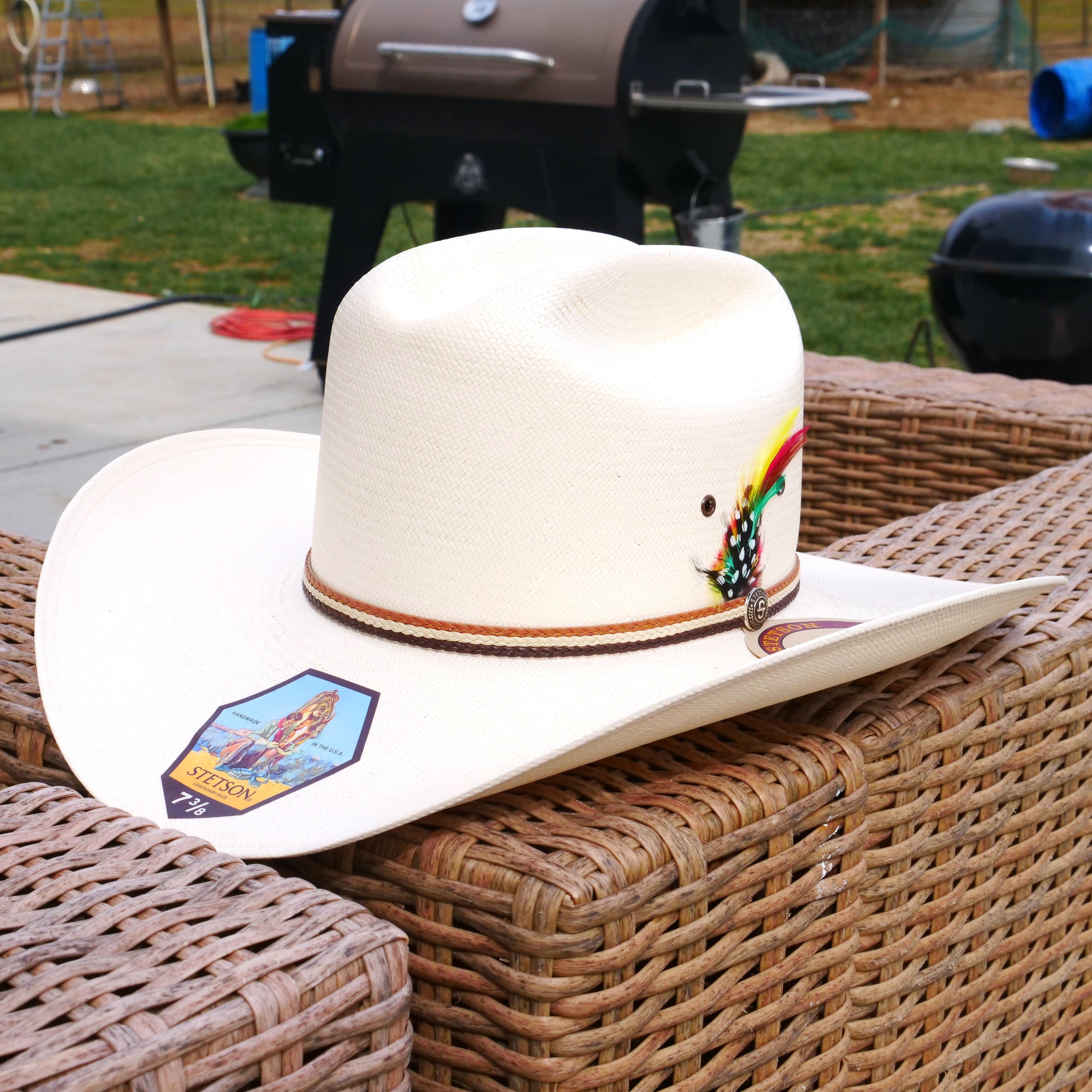 Stetson Hobbs 10x Straw Cowboy Hat