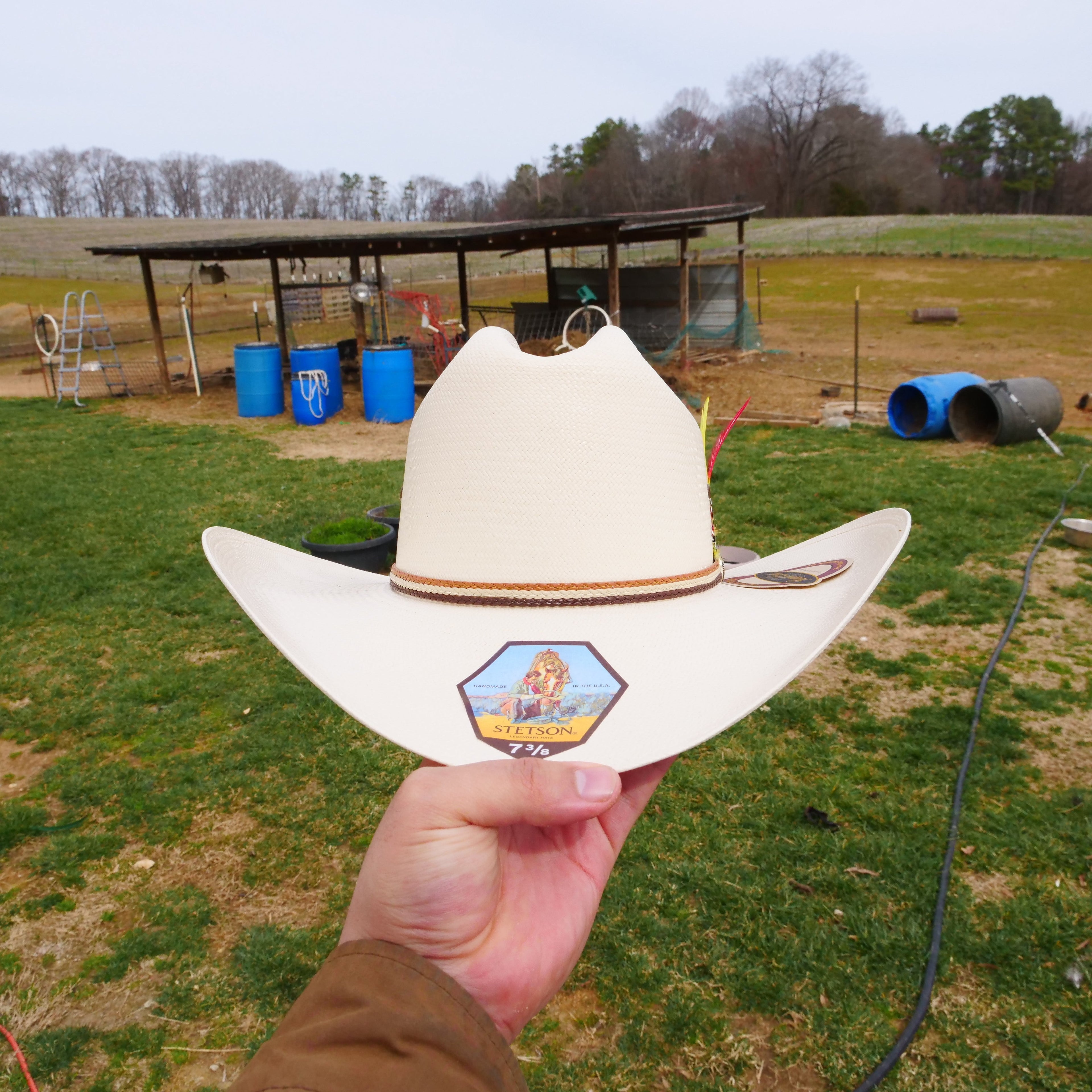 Stetson Hobbs 10x Straw Cowboy Hat