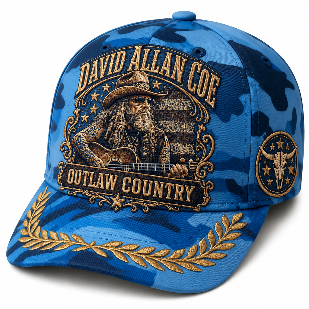 🏆Flash Sale 60% OFF -David Allan Coe Outlaw Country Legend Commemorative Cap