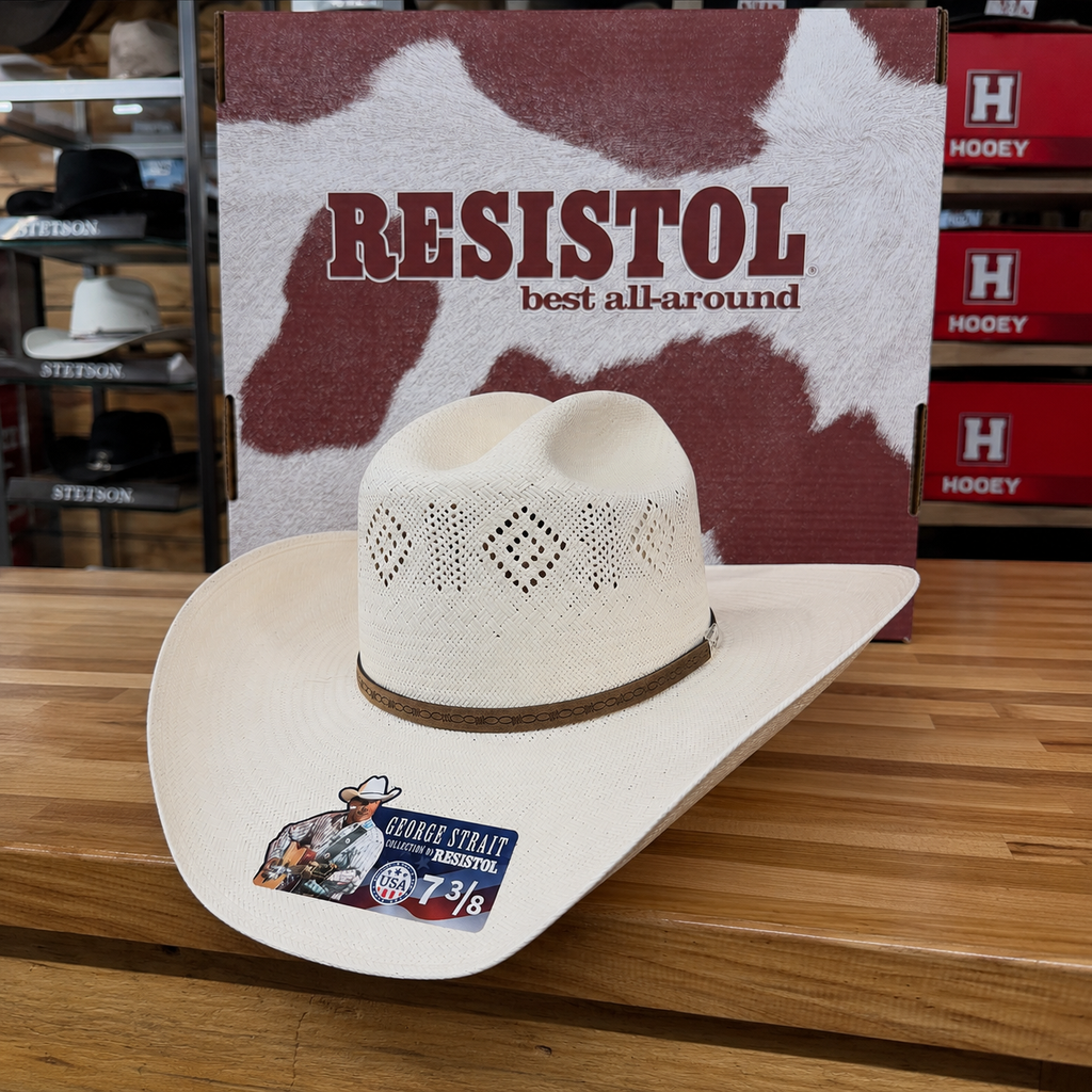 RES Cedar Trail 20X Straw Cowboy Hat