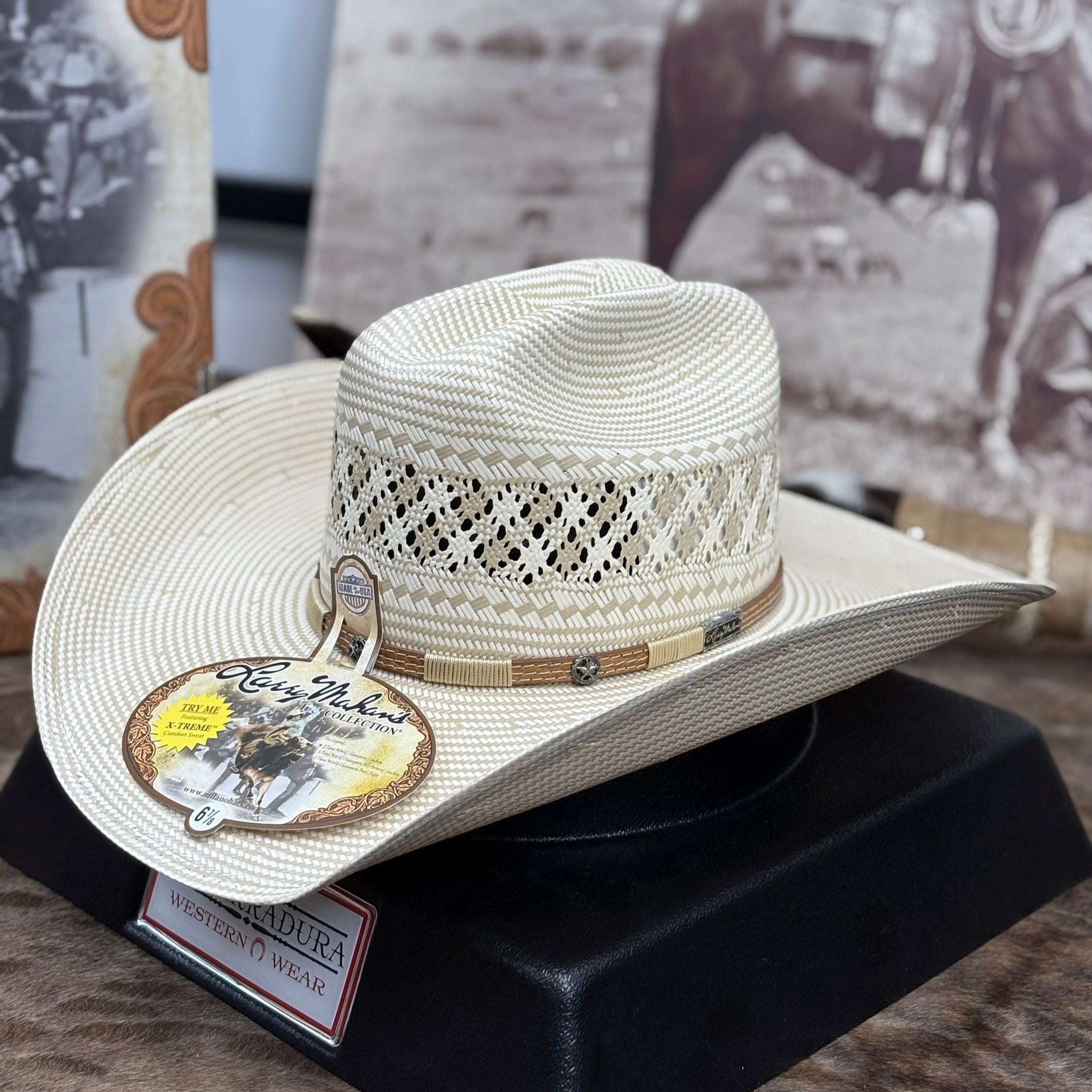 Larry 10x MS4V42W Straw Hats Malboro Style